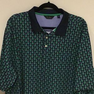 Walter Hagen Palm Tree Polo Shirt SS XXL⬇️